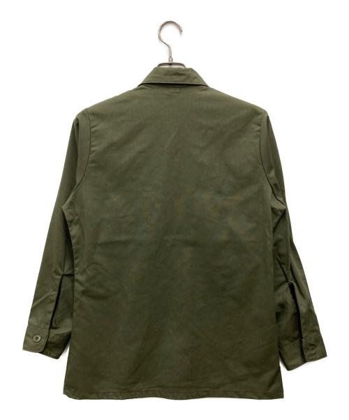 US ARMY（ユーエスアーミー）US ARMY (ユーエスアーミー) ユーティリティシャツ オリーブ サイズ:14 1/2×31の古着・服飾アイテム