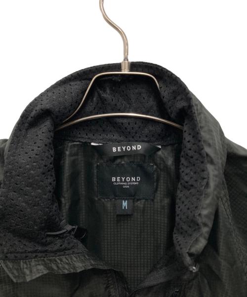 Beyond Clothing（ビヨンドクロージング）BEYOND CLOTHING (ビヨンドクロージング) A4 WIND SHIRTS/ウィンドシャツ ブラック サイズ:Mの古着・服飾アイテム