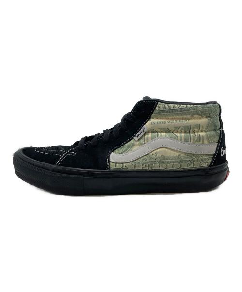 VANS（ヴァンズ）VANS (ヴァンズ) Supreme (シュプリーム) Dollar Skate Grosso Mid/ダラー スケート グロッソ ミッド ブラック サイズ:27の古着・服飾アイテム