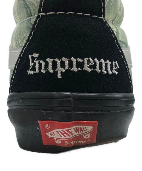 VANS（ヴァンズ）VANS (ヴァンズ) Supreme (シュプリーム) Dollar Skate Grosso Mid/ダラー スケート グロッソ ミッド ブラック サイズ:27の古着・服飾アイテム