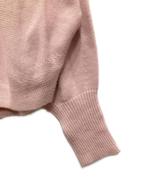 Spick and Span（スピック＆スパン）Spick and Span (スピック＆スパン) バルキーヤーンドルマンロングリブニット ピンク サイズ:不明（実寸をご確認ください）の古着・服飾アイテム