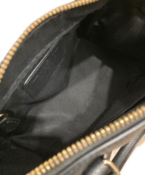 COACH（コーチ）COACH (コーチ) ミニボストンバッグ ブラウンの古着・服飾アイテム