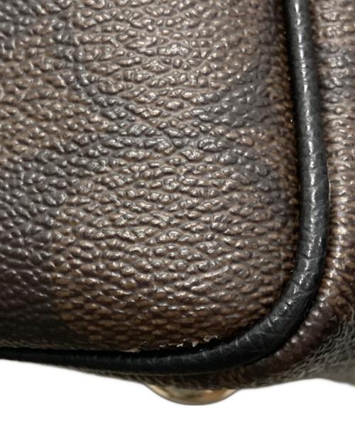 COACH（コーチ）COACH (コーチ) ミニボストンバッグ ブラウンの古着・服飾アイテム