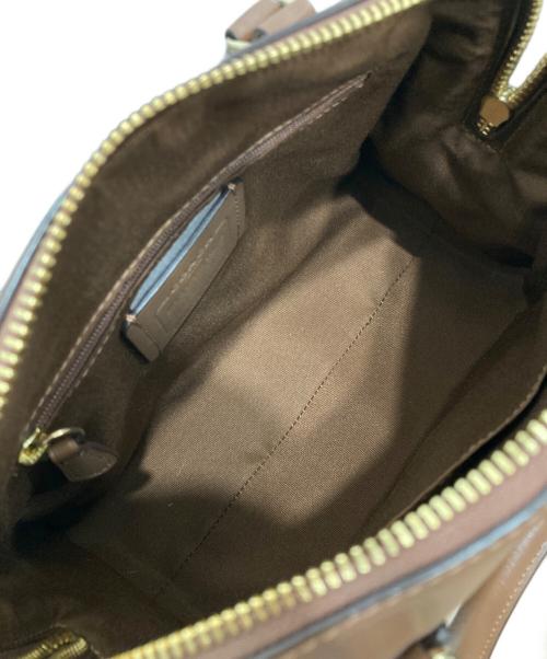 COACH（コーチ）COACH (コーチ) ミニボストンバッグ ブラウンの古着・服飾アイテム