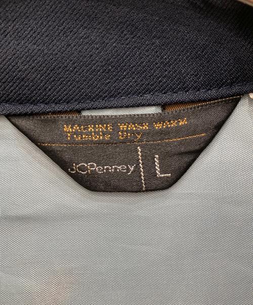 J.C.PENNY（ジェーシーペニー）J.C.PENNY (ジェーシーペニー) 70'sワークシャツ ネイビー サイズ:Lの古着・服飾アイテム