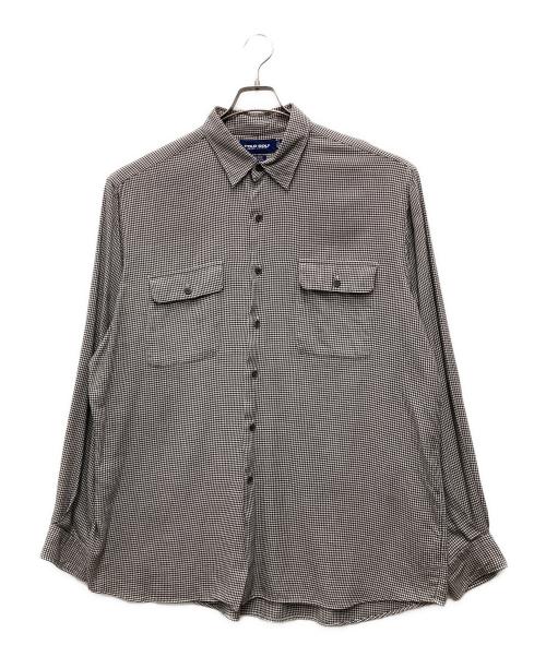 POLO GOLF（ポロ ゴルフ）POLO GOLF (ポロ ゴルフ) 90's BENFORDシャツ/ベンフォード グレー サイズ:XLの古着・服飾アイテム