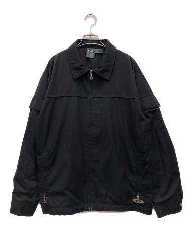 Oakley ブラック ジップアップジャケット 中古・古着通販】OAKLEY (オークリー) 90'sジップジャケット ブラック
