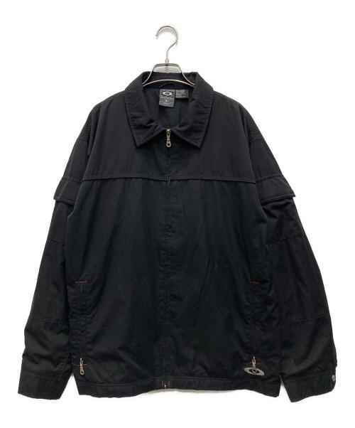 OAKLEY（オークリー）OAKLEY (オークリー) 90'sジップジャケット ブラック サイズ:Lの古着・服飾アイテム