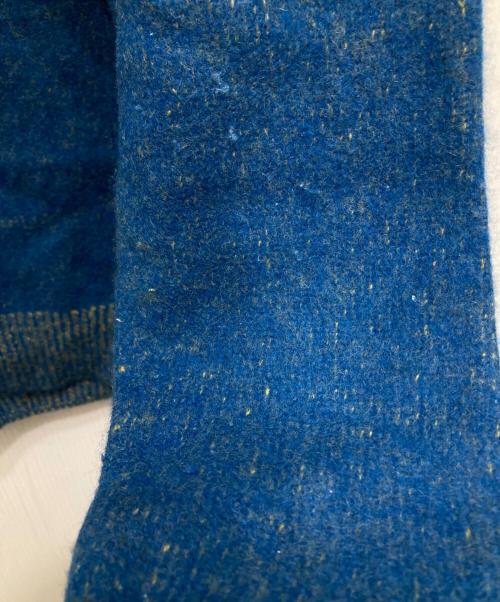 TOMORROW LAND tricot（トゥモローランド トリコ）TOMORROW LAND tricot (トゥモローランド トリコ) カシミヤカーディガン ブルー サイズ:Mの古着・服飾アイテム
