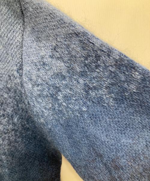CULLNI（クルニ）CULLNI (クルニ) GRADATION KNIT ネイビー サイズ:2の古着・服飾アイテム