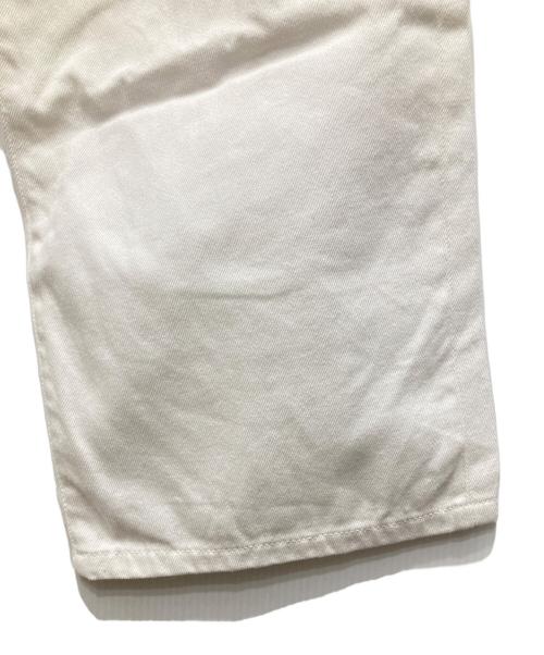 IENA LA BOUCLE（イエナ ラ ブークル）IENA LA BOUCLE (イエナ ラ ブークル) ハイウエストホワイトデニムパンツ ホワイト サイズ:36の古着・服飾アイテム