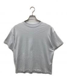 AURALEE（オーラリー）の古着「LUSTER PLAITING BIG TEE」｜スカイブルー
