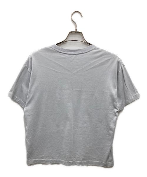 AURALEE（オーラリー）AURALEE (オーラリー) LUSTER PLAITING BIG TEE スカイブルー サイズ:1の古着・服飾アイテム