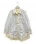 Snidel（スナイデル）の古着「レイヤードシャツチュニック」｜イエロー×ブルー