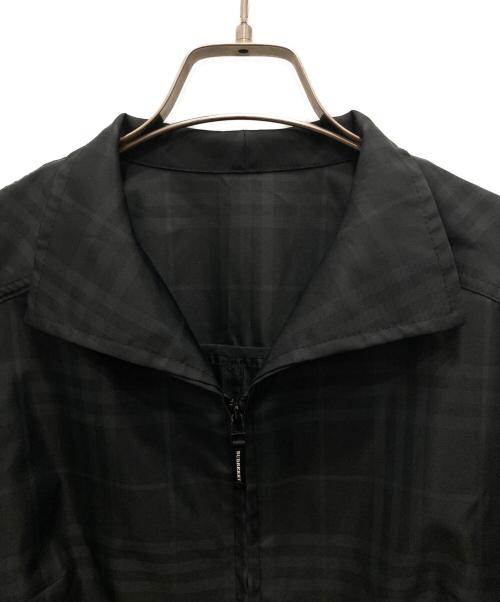 BURBERRY LONDON（バーバリーロンドン）BURBERRY LONDON (バーバリーロンドン) バーバリーチェック ジップジャケット ブラック サイズ:40の古着・服飾アイテム
