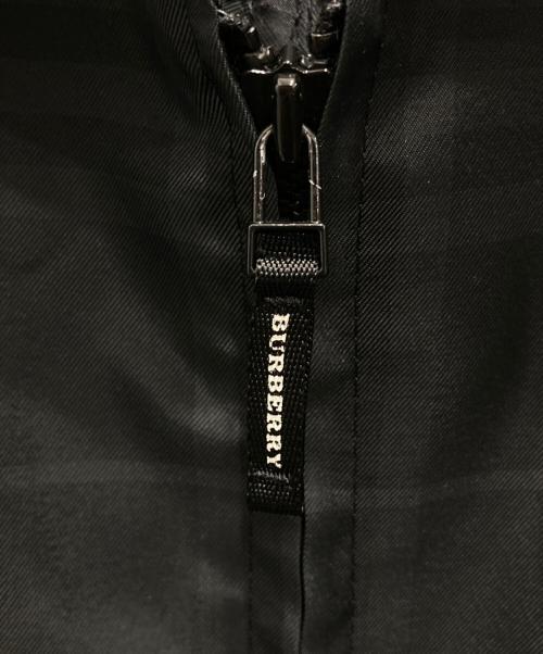 BURBERRY LONDON（バーバリーロンドン）BURBERRY LONDON (バーバリーロンドン) バーバリーチェック ジップジャケット ブラック サイズ:40の古着・服飾アイテム