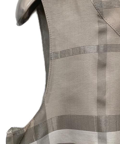BURBERRY LONDON（バーバリーロンドン）BURBERRY LONDON (バーバリーロンドン) チェックワンピース ベージュ サイズ:40の古着・服飾アイテム