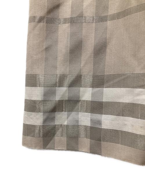 BURBERRY LONDON（バーバリーロンドン）BURBERRY LONDON (バーバリーロンドン) チェックワンピース ベージュ サイズ:40の古着・服飾アイテム