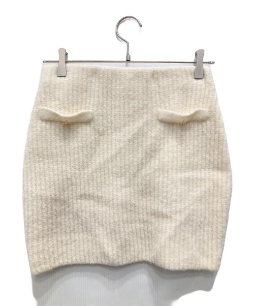 HER LIP TO（ハーリップトゥ）HER LIP TO (ハーリップトゥ) Pure Boucle Knit Set アイボリー サイズ:Sの古着・服飾アイテム