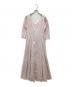 Her lip to（ハーリップトゥ）の古着「Voile Back Ribbon Long Dress」｜ピンク