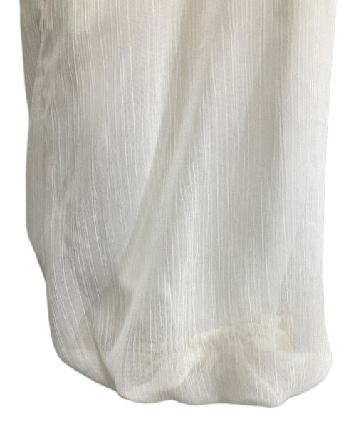 HER LIP TO（ハーリップトゥ）Her lip to (ハーリップトゥ) Two-Way Bow-Tie Chiffon Blouse/ツーウェイ・ボウタイ・シフォン・ブラウス  ホワイト サイズ:Sの古着・服飾アイテム