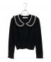 Her lip to（ハーリップトゥ）の古着「Rodin Pearl Knit Pullover/ロダン パール ニット プルオーバー」｜ブラック