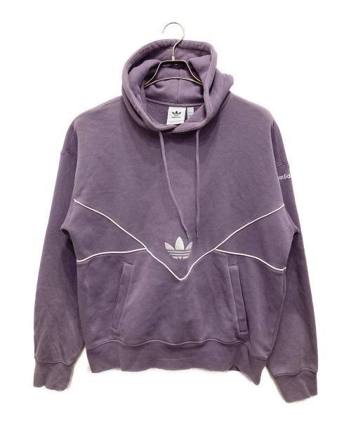 adidas（アディダス）adidas (アディダス) Adicolor Seasonal Archive Hoodie パープル サイズ:XLの古着・服飾アイテム