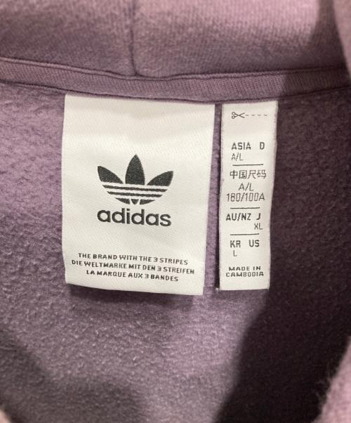 adidas（アディダス）adidas (アディダス) Adicolor Seasonal Archive Hoodie パープル サイズ:XLの古着・服飾アイテム