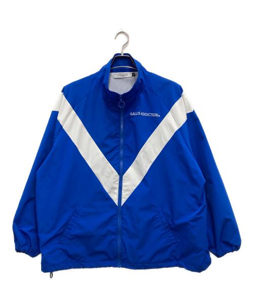 GALLIS ADDICTION（ガリスアディクション）GALLIS ADDICTION (ガリスアディクション) ジャケット ブルー×ホワイト サイズ:Mの古着・服飾アイテム