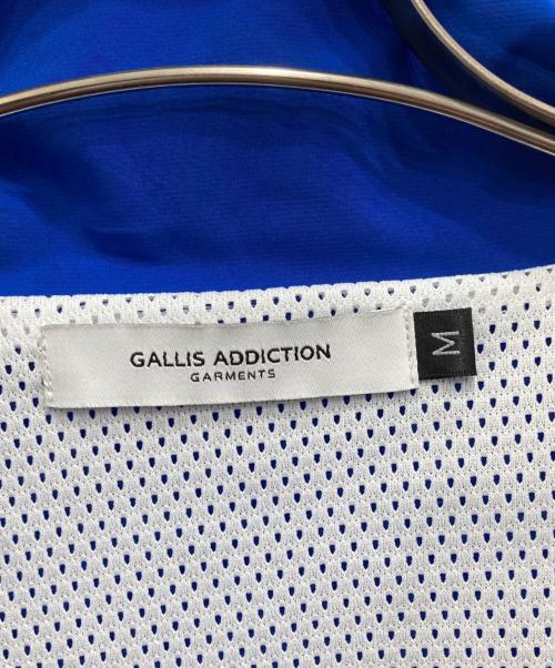 GALLIS ADDICTION（ガリスアディクション）GALLIS ADDICTION (ガリスアディクション) ジャケット ブルー×ホワイト サイズ:Mの古着・服飾アイテム