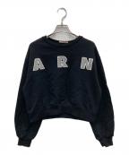 MARNIマルニ）の古着「ロゴスウェット」｜ブラック
