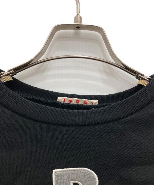 MARNI（マルニ）MARNI (マルニ) ロゴスウェット ブラック サイズ:14の古着・服飾アイテム