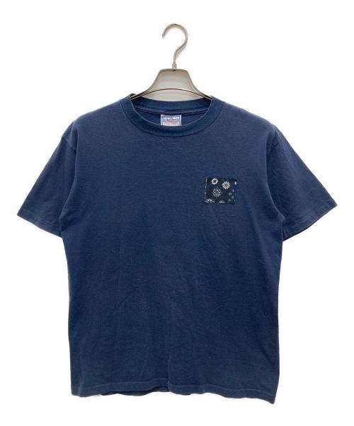 United Sports（ユナイテッドスポーツ）United Sports (ユナイテッドスポーツ) 90'sプリントTシャツ ネイビー サイズ:Mの古着・服飾アイテム