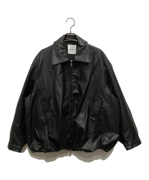 CLANE（クラネ）CLANE (クラネ) フェイクレザーバルーンジャケット ブラック サイズ:1の古着・服飾アイテム