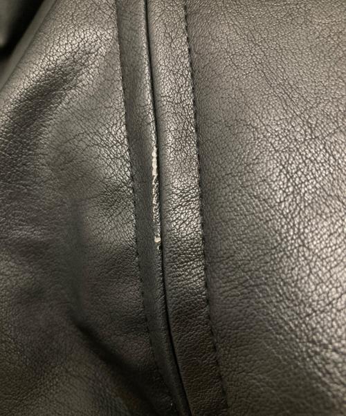 CLANE（クラネ）CLANE (クラネ) フェイクレザーバルーンジャケット ブラック サイズ:1の古着・服飾アイテム