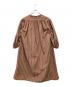 6(ROKU) BEAUTY&YOUTH (ロク ビューティーアンドユース) STRIPE LONG ONE PIECE/ストライプ　ロング　ワンピース ブラウン サイズ:36：6000円