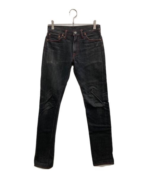 THE FLAT HEAD（ザ・フラットヘッド）THE FLAT HEAD (ザ・フラットヘッド) 4001デニムパンツ ブラック サイズ:W28　L36の古着・服飾アイテム