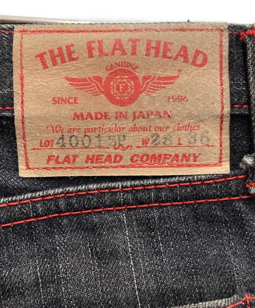 THE FLAT HEAD（ザ・フラットヘッド）THE FLAT HEAD (ザ・フラットヘッド) 4001デニムパンツ ブラック サイズ:W28　L36の古着・服飾アイテム