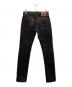 THE FLAT HEAD (ザ・フラットヘッド) 4001デニムパンツ ブラック サイズ:W28　L36：7000円