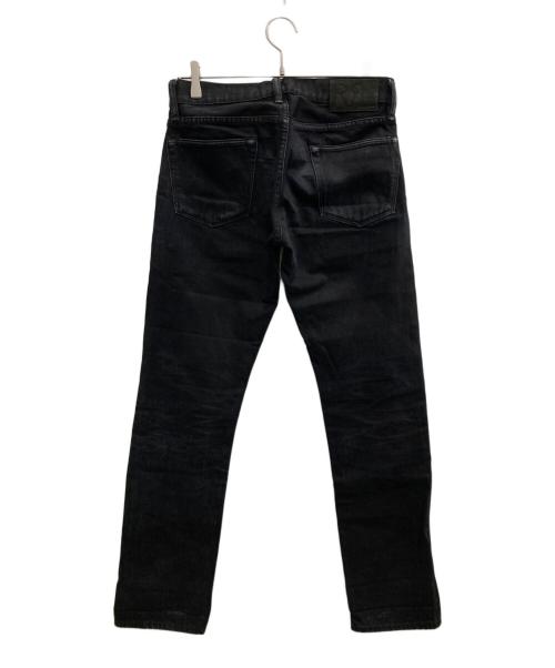 RRL（ダブルアールエル）RRL (ダブルアールエル) ダメージ加工ブラックデニム ブラック サイズ:W28の古着・服飾アイテム
