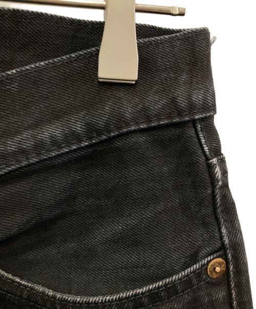 RRL（ダブルアールエル）RRL (ダブルアールエル) ダメージ加工ブラックデニム ブラック サイズ:W28の古着・服飾アイテム