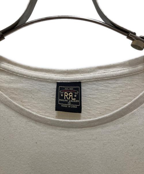RRL（ダブルアールエル）RRL (ダブルアールエル) ブランクTシャツ アイボリー サイズ:Sの古着・服飾アイテム