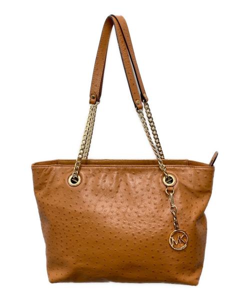 MICHAEL KORS（マイケルコース）MICHAEL KORS (マイケルコース) トートバッグ ブラウンの古着・服飾アイテム