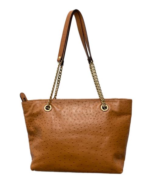 MICHAEL KORS（マイケルコース）MICHAEL KORS (マイケルコース) トートバッグ ブラウンの古着・服飾アイテム