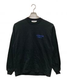 everyone（エブリワン）の古着「LOGO LONGSLEEVE T-SHIRT/ロゴ ロングスリーブ T-シャツ」｜ブラック