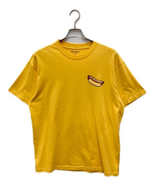 CarHartt（カーハート）CarHartt (カーハート) プリントTシャツ イエロー サイズ:Mの古着・服飾アイテム