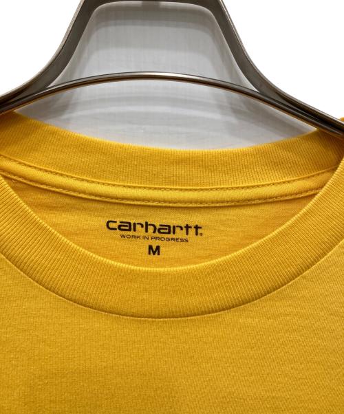 CarHartt（カーハート）CarHartt (カーハート) プリントTシャツ イエロー サイズ:Mの古着・服飾アイテム
