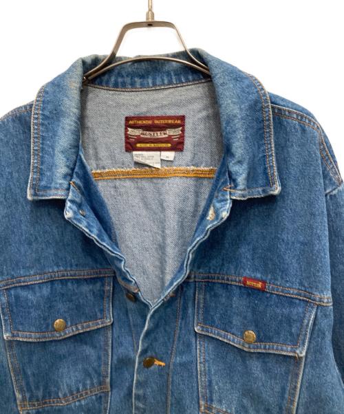 RUSTLER（ラスラー）RUSTLER (ラスラー) デニムジャケット ブルー サイズ:Mの古着・服飾アイテム