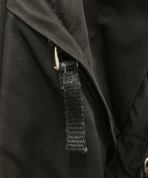 PRADA（プラダ）PRADA (プラダ) ナイロンバックパック ブラックの古着・服飾アイテム
