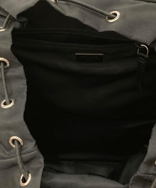 PRADA（プラダ）PRADA (プラダ) ナイロンバックパック ブラックの古着・服飾アイテム